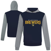 MLB Milwaukee Brewers Levelwear Throwback Carve Ultimate Hoodie