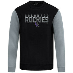 MLB Colorado Rockies Levelwear Throwback Ultimate Carve Sweatshirt