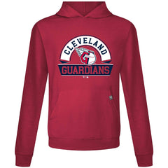 MLB Cleveland Guardians Levelwear Relay Banner Arch Pullover Hoodie