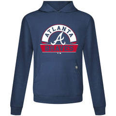 MLB Atlanta Braves Levelwear Relay Banner Arch Pullover Hoodie