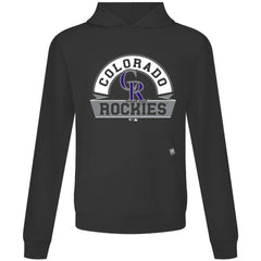 MLB Colorado Rockies Levelwear Relay Banner Arch Pullover Hoodie