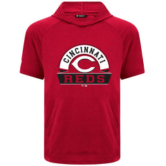 MLB Cincinnati Reds Levelwear Phase Banner Arch Hoodie T-Shirt