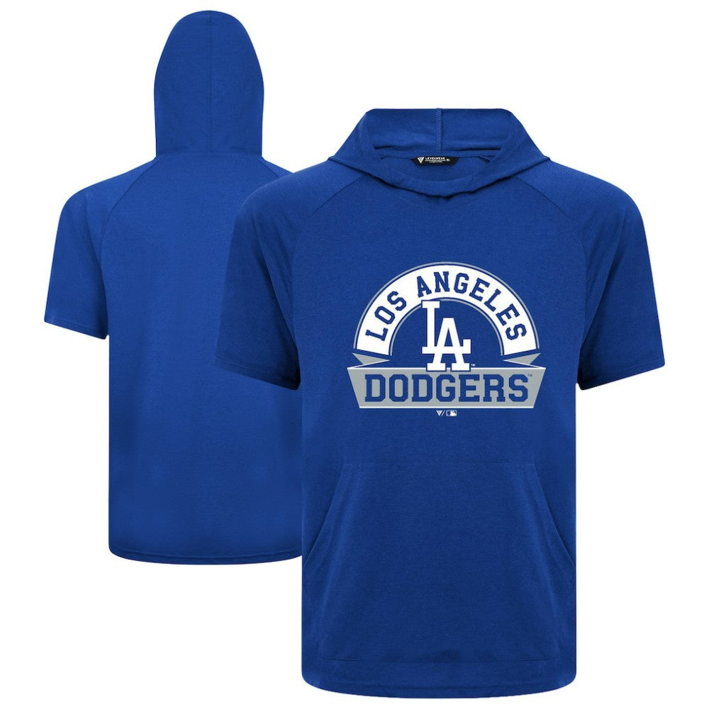 MLB Los Angeles Dodgers Levelwear Phase Banner Arch Hoodie T-Shirt