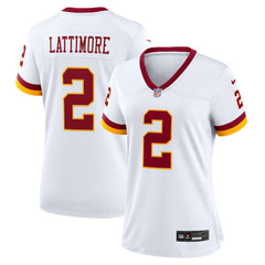 Marshon Lattimore Women's Game Super Bowl Era Jersey - Washington Commanders