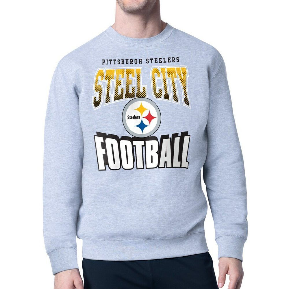 Starter Comic Style Sweatshirt - Pittsburgh Steelers