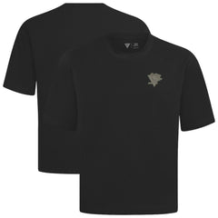 NHL Black Pittsburgh Penguins Levelwear Copper Oversized Luxe Signature Knit T-Shirt