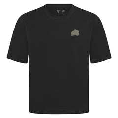 NHL Black Colorado Avalanche Levelwear Copper Oversized Luxe Signature Knit T-Shirt