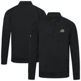 NHL Black Colorado Avalanche Levelwear Copper Upright Quarter-Zip Pullover