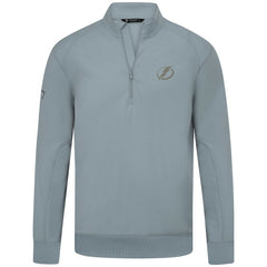 NHL Gray Tampa Bay Lightning Levelwear Copper Upright Quarter-Zip Pullover