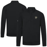 NHL Black Pittsburgh Penguins Levelwear Copper Upright Quarter-Zip Pullover