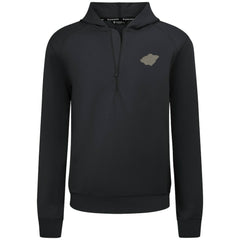 NHL Black Minnesota Wild Levelwear Technic Quarter-Zip Pullover Hoodie