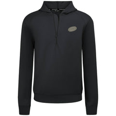 NHL Black Carolina Hurricanes Levelwear Technic Quarter-Zip Pullover Hoodie