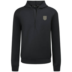 NHL Black Vegas Golden Knights Levelwear Technic Quarter-Zip Pullover Hoodie
