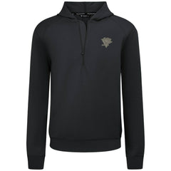 NHL Black Pittsburgh Penguins Levelwear Technic Quarter-Zip Pullover Hoodie