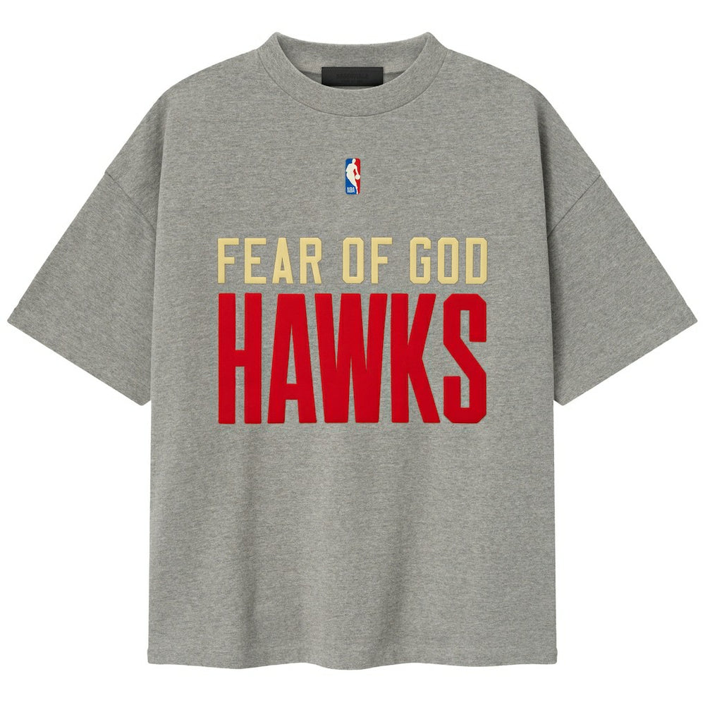 NBA Atlanta Hawks Fear of God x NBA Unisex 90s T-Shirt