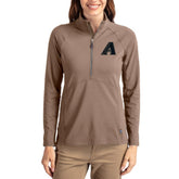 MLB Arizona Diamondbacks Cutter & Buck Women's Adapt Eco Knit Stretch Half-Zip Pullover
