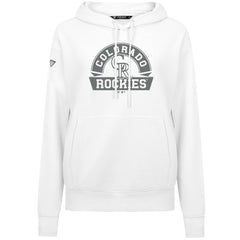 MLB Colorado Rockies Levelwear Women's Adorn Banner Arch Hoodie