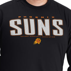 NBA Phoenix Suns G-III Sports by Carl Banks Adaptive Printed Mesh Effect Long Sleeve T-Shirt