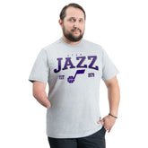 NBA Utah Jazz G-III Sports by Carl Banks Adaptive Classic Team Spirit Short Sleeve T-Shirt