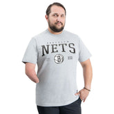 NBA Brooklyn Nets G-III Sports by Carl Banks Adaptive Classic Team Spirit Short Sleeve T-Shirt