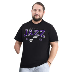 NBA Utah Jazz G-III Sports by Carl Banks Adaptive Classic Team Spirit Short Sleeve T-Shirt