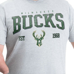 NBA Milwaukee Bucks G-III Sports by Carl Banks Adaptive Classic Team Spirit Short Sleeve T-Shirt