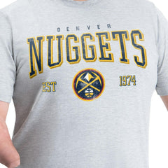 NBA Denver Nuggets G-III Sports by Carl Banks Adaptive Classic Team Spirit Short Sleeve T-Shirt sale