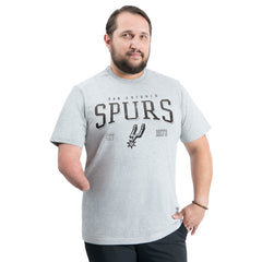 NBA San Antonio Spurs G-III Sports by Carl Banks Adaptive Classic Team Spirit Short Sleeve T-Shirt