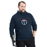 NBA Washington Wizards G-III Sports by Carl Banks Adaptive Team Arc Fleece Hoodie