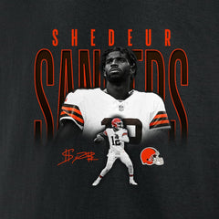 Shedeur Sanders Humble Shadow Player Graphic T-Shirt - Cleveland Browns