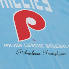 MLB Philadelphia Phillies Mitchell & Ness Women's Cooperstown Cropped Boxy T-Shirt