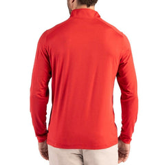 Cutter & Buck Coastline Epic Comfort Recycled Quarter-Zip Pullover - Kansas City Chiefs