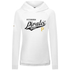 MLB Pittsburgh Pirates Levelwear Women's Slender Glide Raglan Hoodie