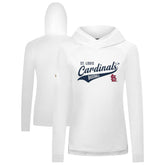 MLB St. Louis Cardinals Levelwear Women's Slender Glide Raglan Hoodie