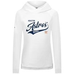 MLB Houston Astros Levelwear Women's Slender Glide Raglan Hoodie