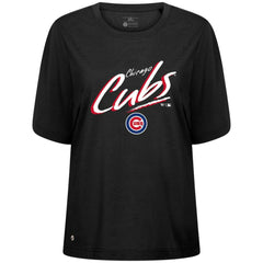 MLB Chicago Cubs Levelwear Women's Bloom Sizzle T-Shirt
