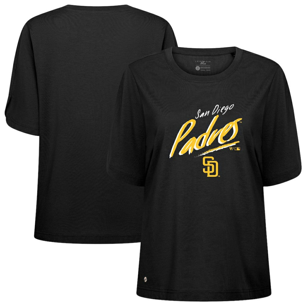 MLB San Diego Padres Levelwear Women's Bloom Sizzle T-Shirt