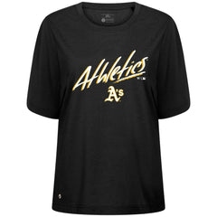 MLB Athletics Levelwear Women's Bloom Sizzle T-Shirt