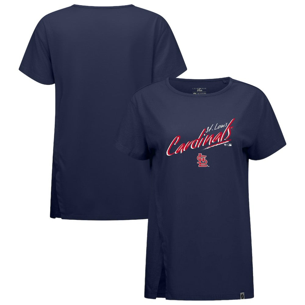 MLB St. Louis Cardinals Levelwear Women's Influx Sizzle T-Shirt