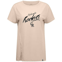 MLB Colorado Rockies Levelwear Women's Influx Sizzle T-Shirt