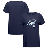 MLB Tampa Bay Rays Levelwear Women's Influx Sizzle T-Shirt