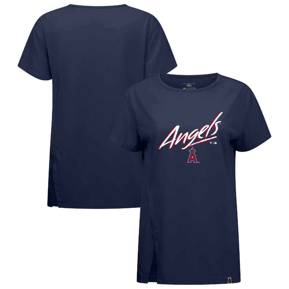 MLB Los Angeles Angels Levelwear Women's Influx Sizzle T-Shirt