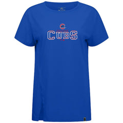 MLB Chicago Cubs Levelwear Women's Influx Journey T-Shirt