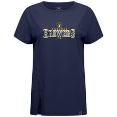 MLB Milwaukee Brewers Levelwear Women's Influx Journey T-Shirt