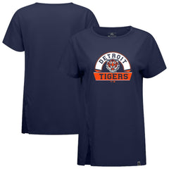 MLB Detroit Tigers Levelwear Women's Influx Banner Arch T-Shirt