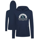 MLB Seattle Mariners Levelwear Women's Relay Banner Arch Long Sleeve T-Shirt Hoodie