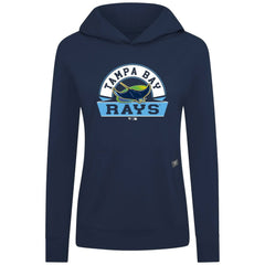 MLB Tampa Bay Rays Levelwear Women's Relay Banner Arch Long Sleeve T-Shirt Hoodie