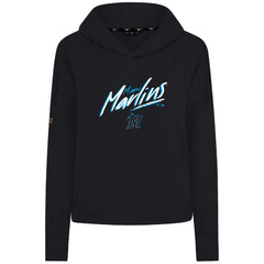 MLB Miami Marlins Levelwear Women's Sweet Sizzle Tri-Blend Hoodie