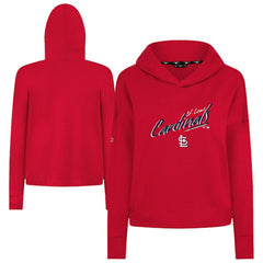 MLB St. Louis Cardinals Levelwear Women's Sweet Sizzle Tri-Blend Hoodie