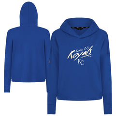 MLB Kansas City Royals Levelwear Women's Sweet Sizzle Tri-Blend Hoodie